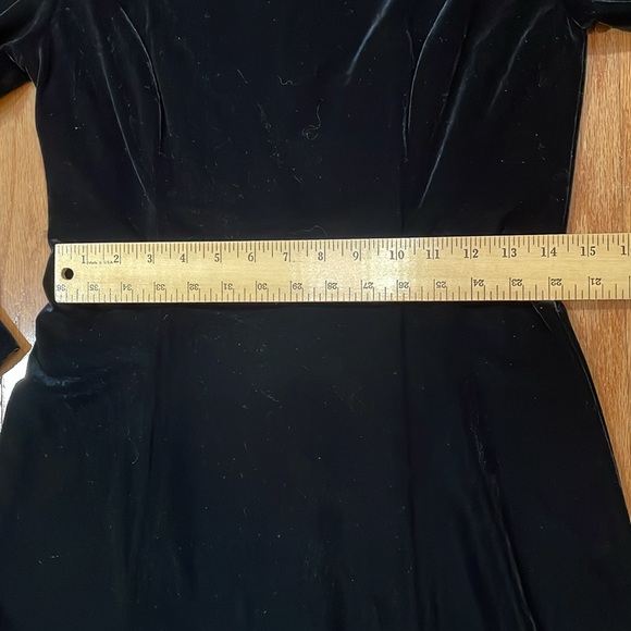 David Warren New York NWT Size 10 Sophisticated Lady Black Maxi Dress Gown - Picture 7 of 14